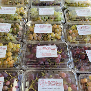 Grapes Available at the Farmers Market This Week!